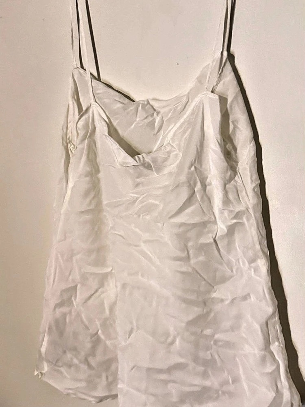 Burberry White Mini Slip cami Size 10